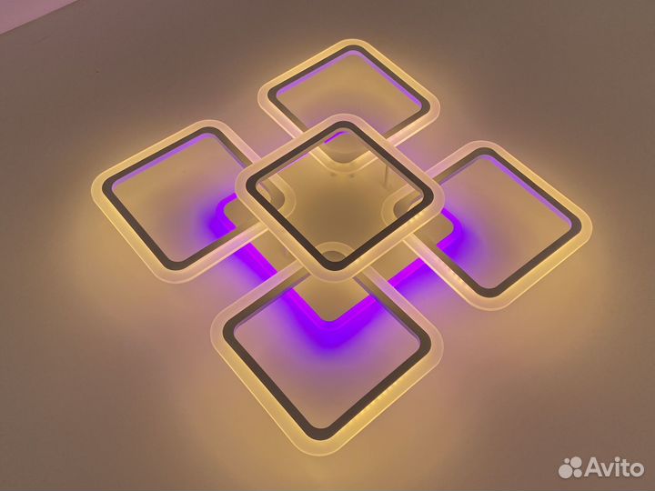 Светодиодная люстра на 20кв\м