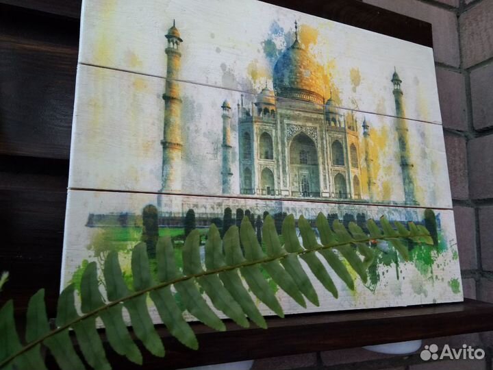 Картина на досках