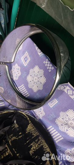 Бокс запасного колеса хромированный нержавейка