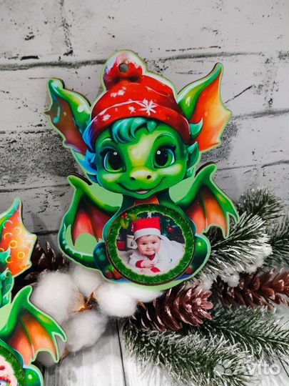 Магнит/подвеска Дракоша