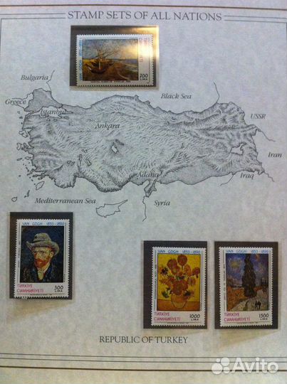 Почтовые марки мира 8