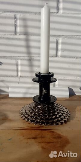 Подсвечник велосипедный