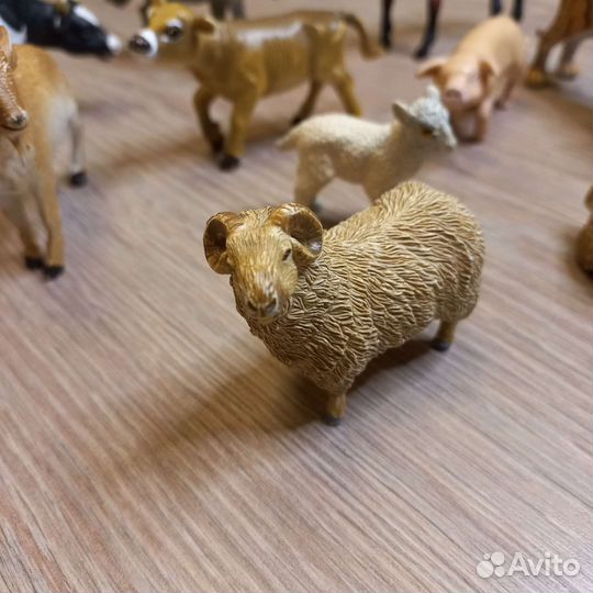 Игрушки фигурки животных пальчиковый театр брелок