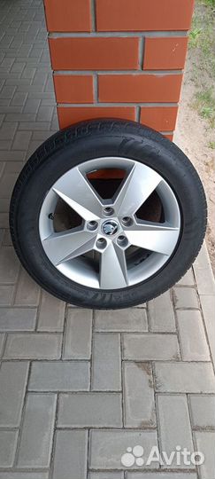 Комплект колес лето octavia/jetta 205/55/r16