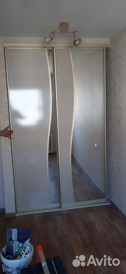 Двери для шкафа купе с зеркалом бу/торг