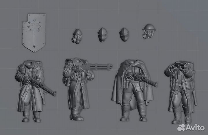 Модели trench crusade - New Antioch Warband - Yeom