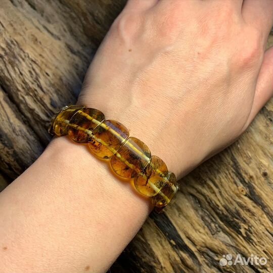 Браслет из янтаря