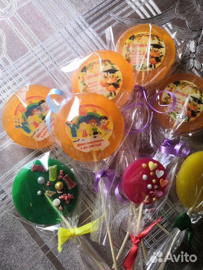 Леденцы на палочке(без сахара) Изомальт