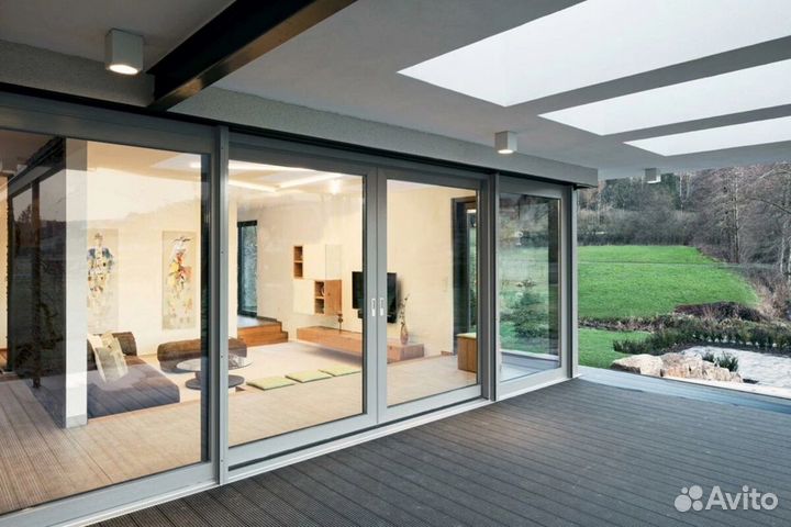 Теплые алюминиевые окна