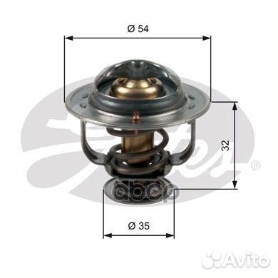 Термостат 87C 7412-10659 mitsubishi