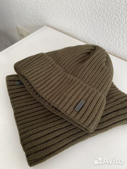 Шапка и снуд мужской