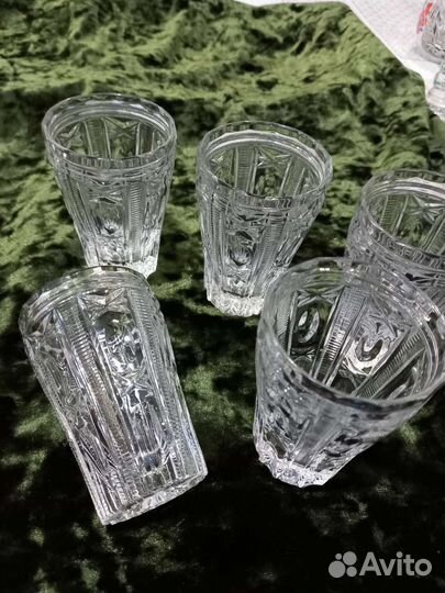 Хрустальные стаканы СССР