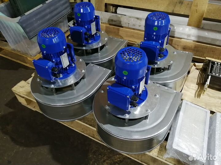 Жаростойкий вентилятор для печи полимеризации