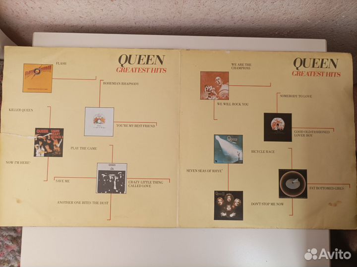Виниловая пластинка Queen Greatest hits