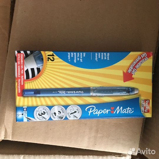 Ручки шариковые, гелевые в большом ассортименте