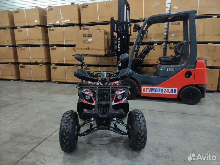 Квадроцикл Grizzly 125 Красный Extreme