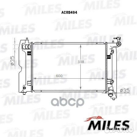 Радиатор toyota avensis 1.4-1.8 02- AT acrb494
