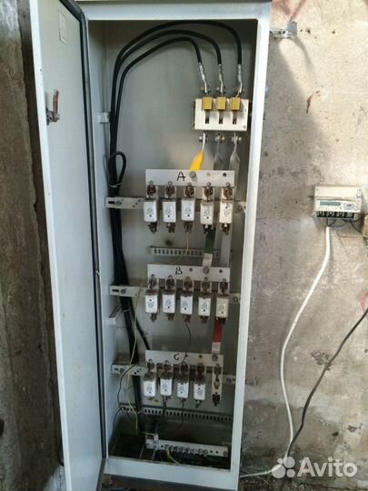 Сборка и подключение щитов,рву,грщ.освещение