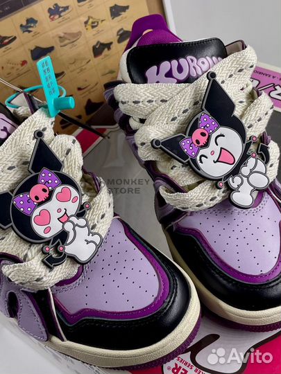 Кроссовки Kuromi X Old Order Skater 001 Purple