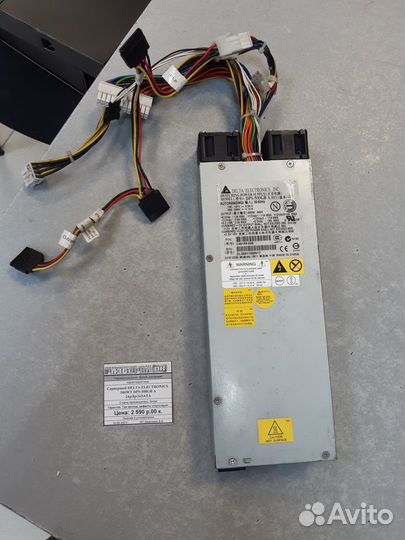 Блок питания серверный delta electronics 500WT