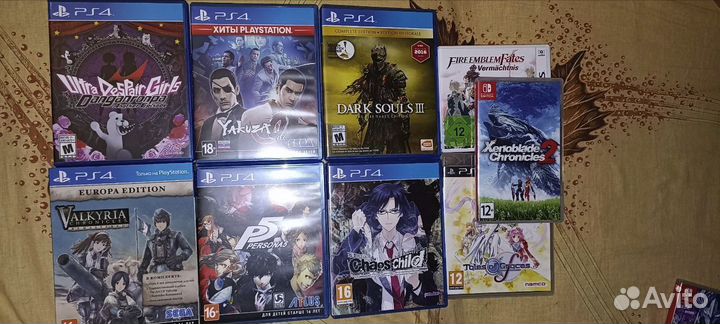 PS4 Switch PS3 3DS игры