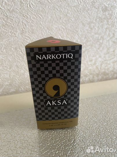 Маслянные духи narkotiq 6 мл+2 пробника В подарок