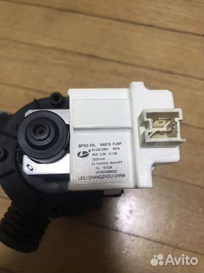 Панель управления стиральной машины