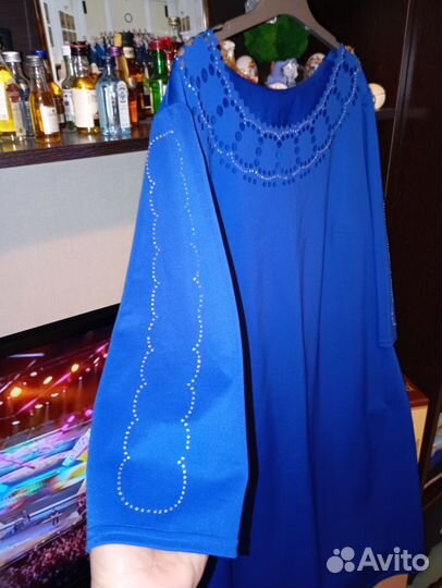 Очень красивое платье 54-56 бу