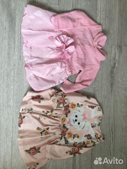 Вещи пакетом на девочку 74-80