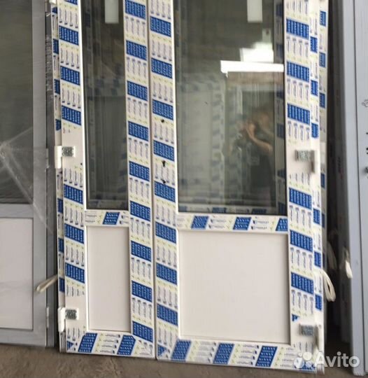 Дверь 1300х2100 мм входная штульповая