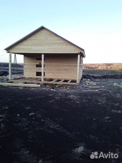 Дом каркасный 6х9с мансардой