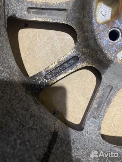 Литые диски r17 5x114 3 honda