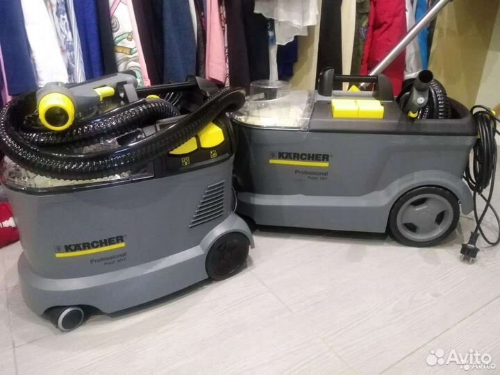 Аренда Karcher Puzzi, пароочиститель. Без залога
