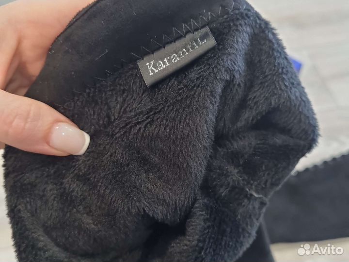 Сапоги женские замшевые зимние 36