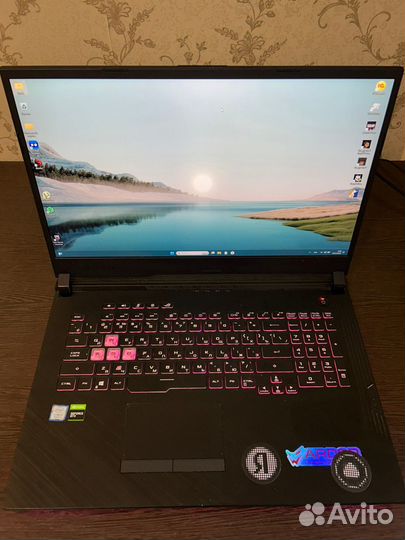 Ноутбук asus ROG Strix G (GL731GT-H7118T)