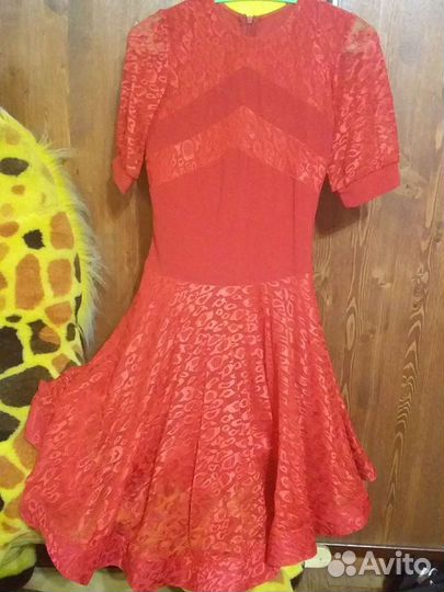 Рейтинговое платье для спортивно-бальных танцев