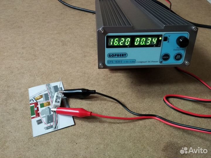 Лабораторный блок питания Gophert CPS-1620