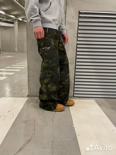 Штаны карго vetments type