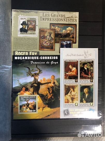 Марки искусство