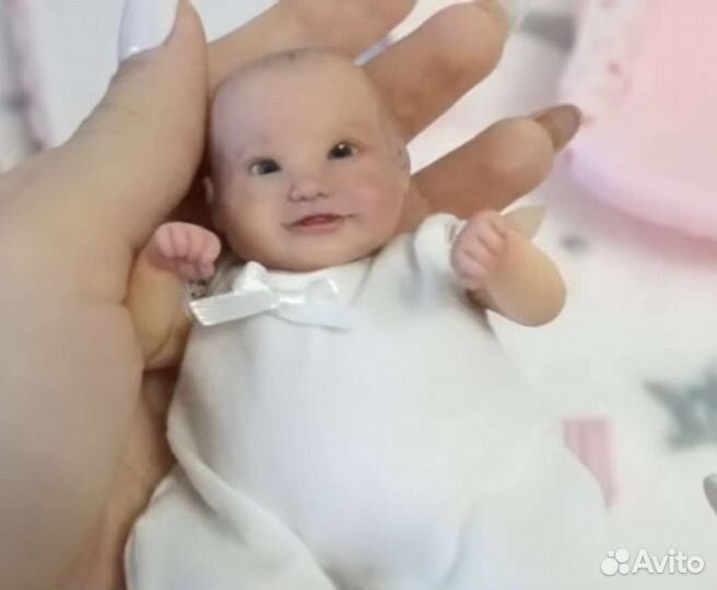 Мини реборн ручной работы (Элизы Кузиной)