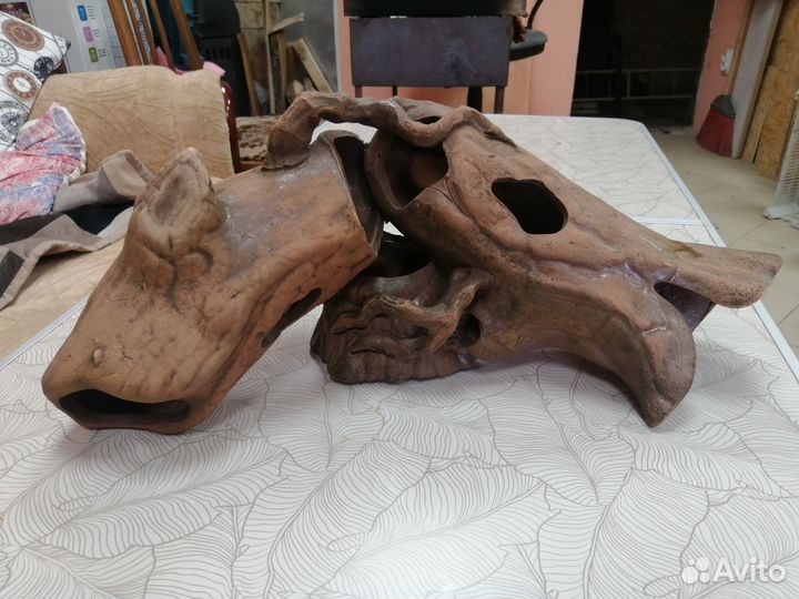 Коряга, грот для аквариума