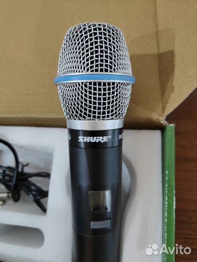Микрофон shure beta 87a