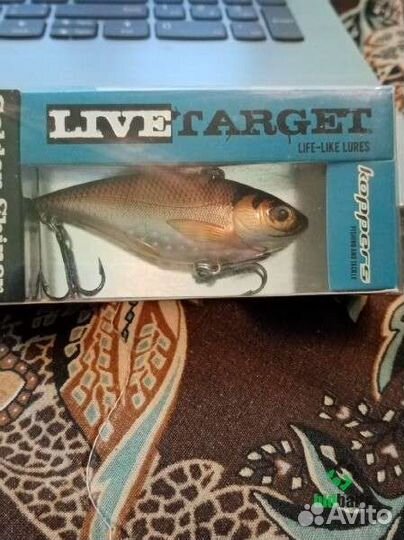 Воблер Koppers LiveTarget Golden Shiner GS 70SK