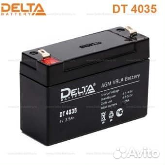 Аккумулятор ибп delta DT 4035 4V 3.5Ah