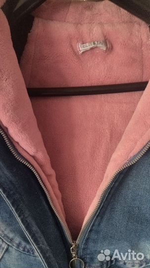 Джинсовая куртка для девочки