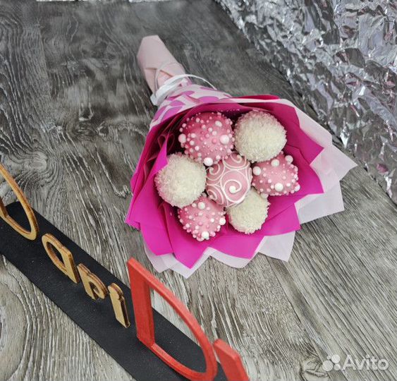 Клубничный букет 