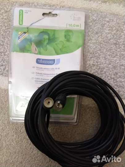 Кабель-удлинитель телевизионный 10 метров