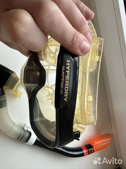 Маска Tusa Hyperdry Imprex с трубкой комплект