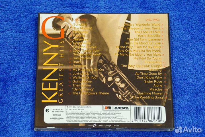 Kenny G greatest hits 2CD