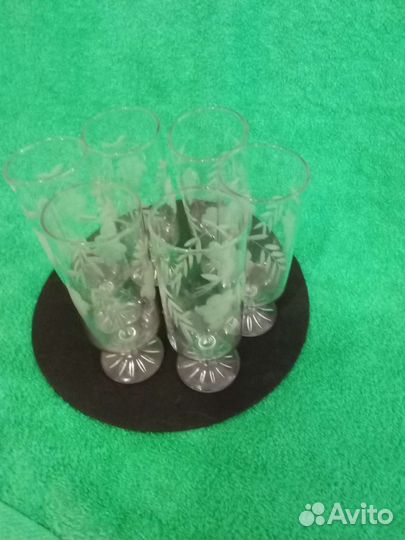 Хрусталь СССР (фужеры, бокалы и т.п.)